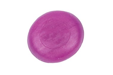 Beyaz arkaplanda izole edilmiş sabun çubuğu