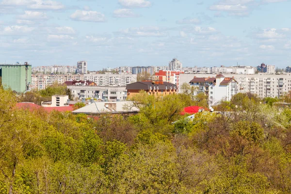 Vista Aérea Ciudad Kremenchug Ucrania —  Fotos de Stock