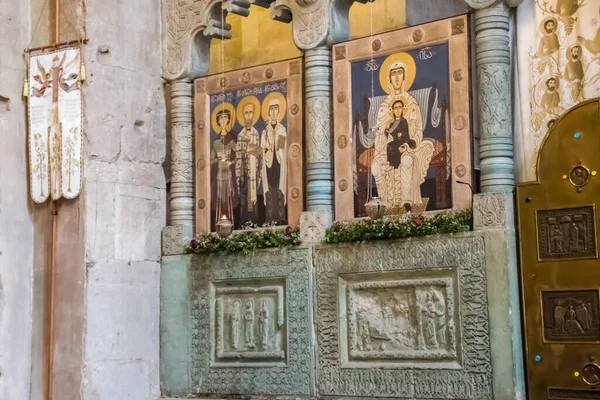 Interior Catedral Svetitskhoveli Mtskheta Georgia —  Fotos de Stock