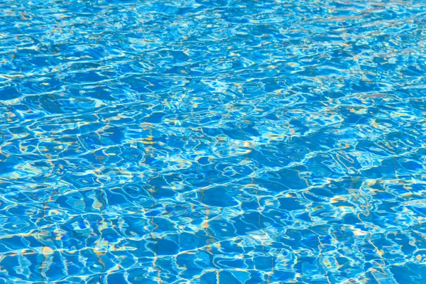 Textura Água Piscina Para Fundo Superfície Piscina Azul — Fotografia de Stock