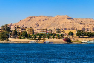 Lüksör, Mısır 'daki Nil nehri manzarası