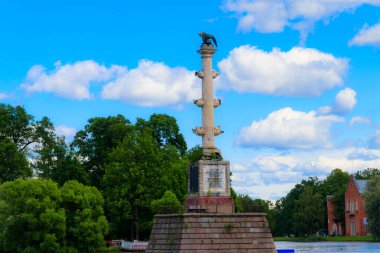 Tsarskoye Selo, Puşkin, Rusya 'daki Catherine Park' ta satranç köşesi.