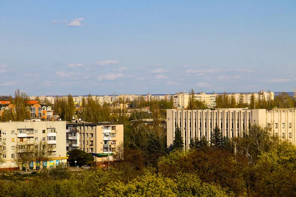 Luftaufnahme Der Stadt Kremenchug Der Ukraine — Stockfoto