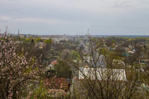 Veduta Aerea Sulla Città Alessandria Ucraina — Foto Stock