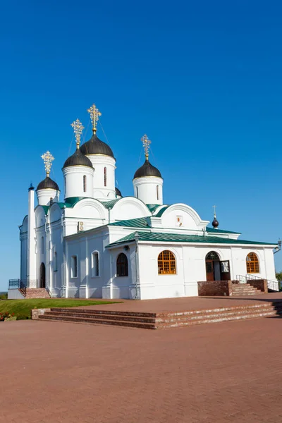 Rusya Nın Murom Kentindeki Şekil Değiştirme Manastırındaki Şekil Değiştirme Katedrali — Stok fotoğraf