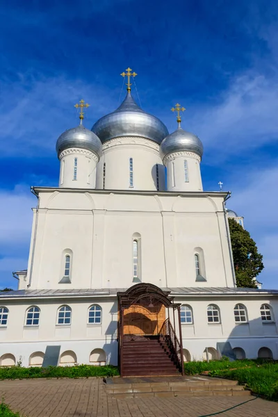 Никитский Собор Никитского Монастыря Переславле Залесском Россия Золотое Кольцо России — стоковое фото