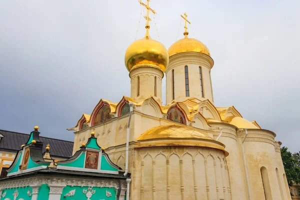 Trinidad Catedral Trinidad Lavra San Sergio Sergiev Posad Rusia — Foto de Stock