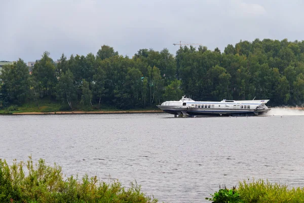 Hydrofoil Boot Varen Wolga Rivier Yaroslavl Rusland — Stockfoto