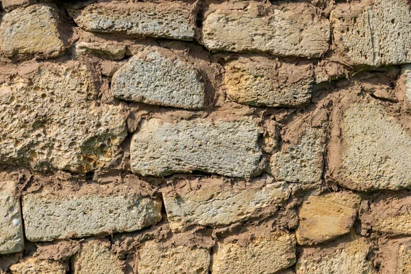 Achtergrond Van Oude Rotsblok Muur — Stockfoto