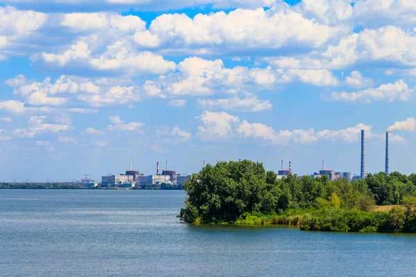 Enerhodar, Ukrayna 'daki Zaporizhia Nükleer Santrali