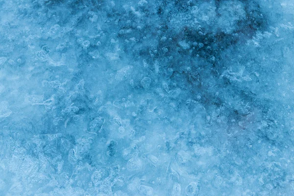 Jégfelület Szerkezete Téli Háttér — Stock Fotó