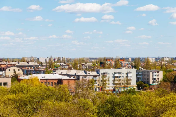 Вид Воздуха Город Кременчуг Украине — стоковое фото
