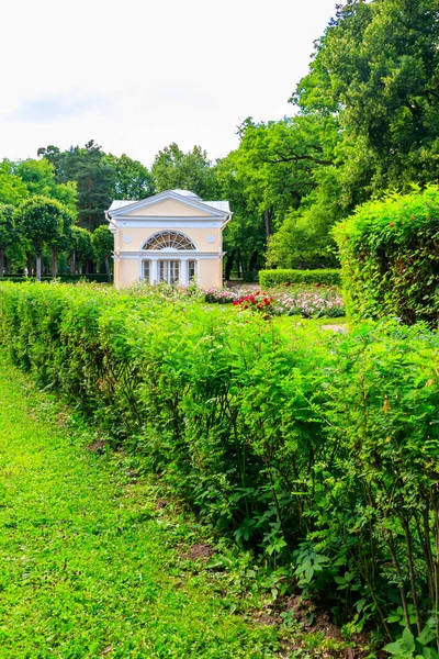 Pabellón Aviario Parque Pavlovsk Rusia — Foto de Stock