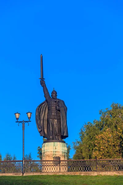 Monument Över Ilya Muromets Murom Ryssland — Stockfoto