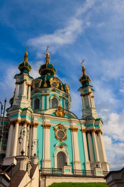 Ukrayna, Kyiv 'deki Aziz Andrew Ortodoks Kilisesi