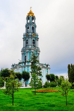 Sergiev Posad, Rusya 'daki Trinity Lavra' nın çan kulesi.