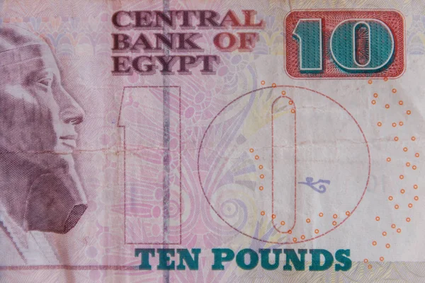 Tíz Egyiptomi Fontos Makrofelvétel — Stock Fotó