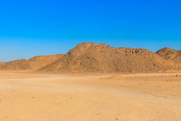 Kilátás Arab Sivatag Hegylánc Vörös Tenger Hills Egyiptomban — Stock Fotó