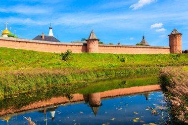Suzdal, Rusya 'daki Aziz Euthymius Manastırı.