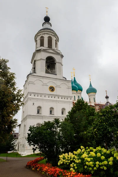 Campanario Del Convento Vvedensky Tolga Yaroslavl Rusia Anillo Oro Rusia —  Fotos de Stock