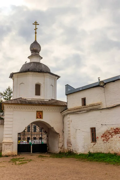 Święta Brama Ogrodzenia Katedralnego Rostowa Kreml Rosja Złoty Pierścień Rosji — Zdjęcie stockowe