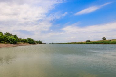 Kherson bölgesindeki Kuzey Kırım Kanalı, Ukrayna