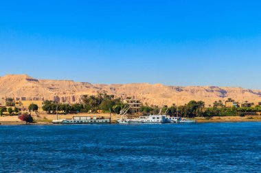 Lüksör, Mısır 'daki Nil nehri manzarası