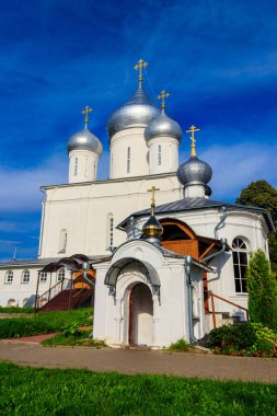 Pereslavl-Zalessky, Rusya 'daki Nikitsky Manastırı. Rusya 'nın altın yüzüğü