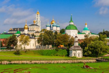 Sergiev Posad, Rusya 'daki St. Sergius Trinity Lavra manzarası