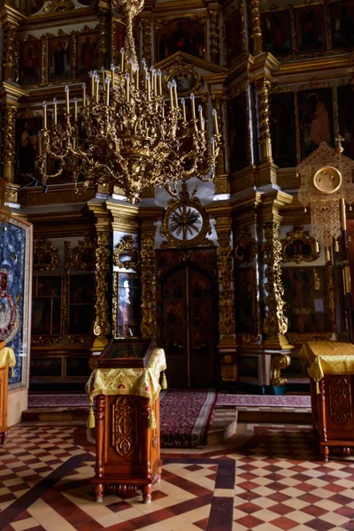 Interior Catedral Anunciación Santísima Virgen María Monasterio Anunciación Murom Rusia —  Fotos de Stock