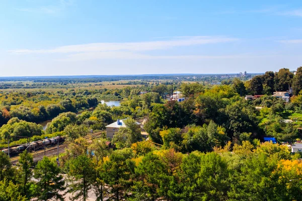 Veduta Del Fiume Klyazma Della Città Vladimir Russia — Foto Stock