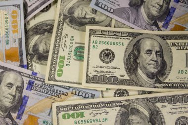 Yüz dolarlık banknotların arkaplanı