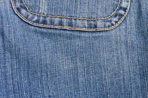 Jeans Textur Hintergrund Ein Teil Der Blue Jeans — Stockfoto