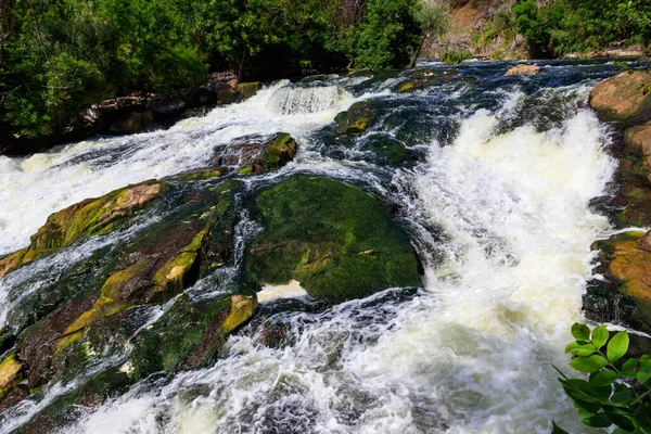 Waterfall Inhulets River Kryvyi Rih Ukraine — Stock Photo, Image