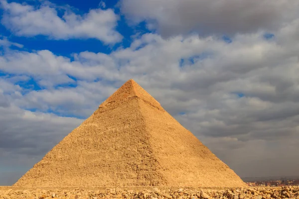 Pyramiden Khafre Eller Chephren Den Näst Högsta Och Näst Största — Stockfoto