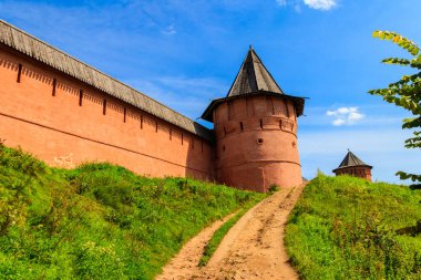 Suzdal, Rusya 'daki Aziz Euthymius Manastırı.