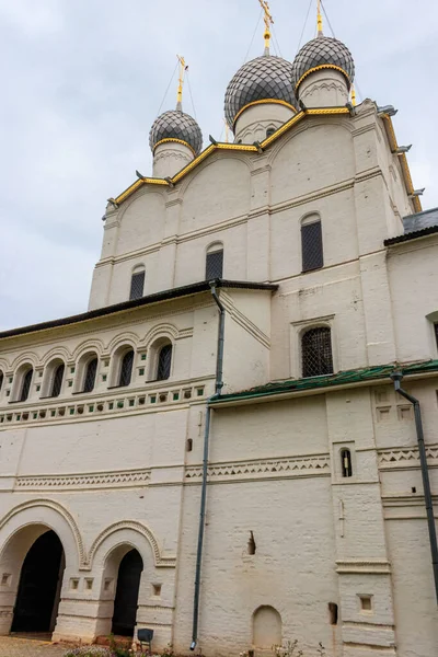 Puerta Iglesia Resurrección Cristo Rostov Kremlin Rusia Anillo Oro Rusia — Foto de Stock