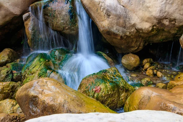 Pequeña Cascada Cañón Goynuk Provincia Antalya Turquía — Foto de Stock