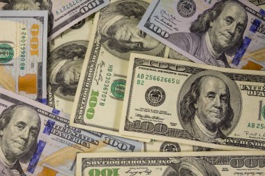 Yüz dolarlık banknotların arkaplanı
