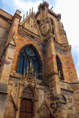 Colmar, Alsace, Fransa 'daki St. Martin Kolej Kilisesi