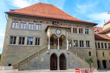 İsviçre, Bern Belediye Binası cephesi