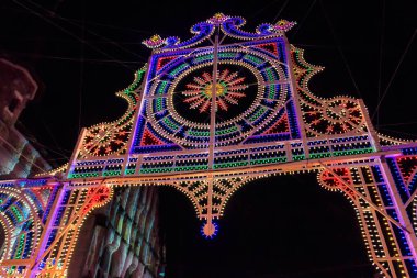 İsviçre 'nin Zürih kentindeki İsviçre Ulusal Müzesi' nde Noel pazarı