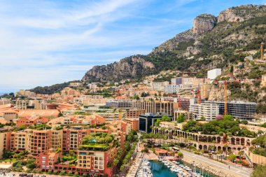 Monte Carlo panoramik liman Monako