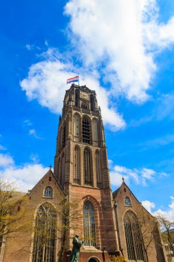 Hollanda, Rotterdam 'daki Saint Lawrence Kilisesi (Sint-Laurenskerk Grote)