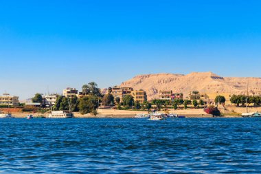 Lüksör, Mısır 'daki Nil nehri manzarası