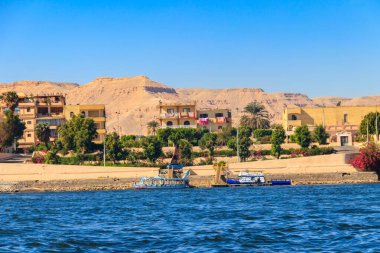 Lüksör, Mısır 'daki Nil nehri manzarası