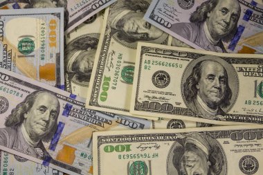 Yüz dolarlık banknotların arkaplanı