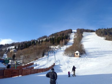 Kış Karpat Dağları