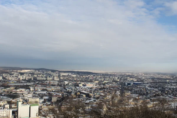 A paisagem urbana de Lviv — Fotografia de Stock