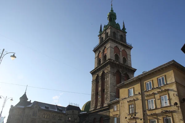 Iglesia de la Asunción en Lviv — Foto de Stock